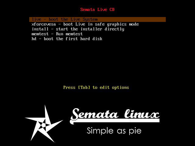 Semata Linux 6 Bumblebee LXDE